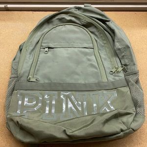 Victoria Secret Army Green backpack